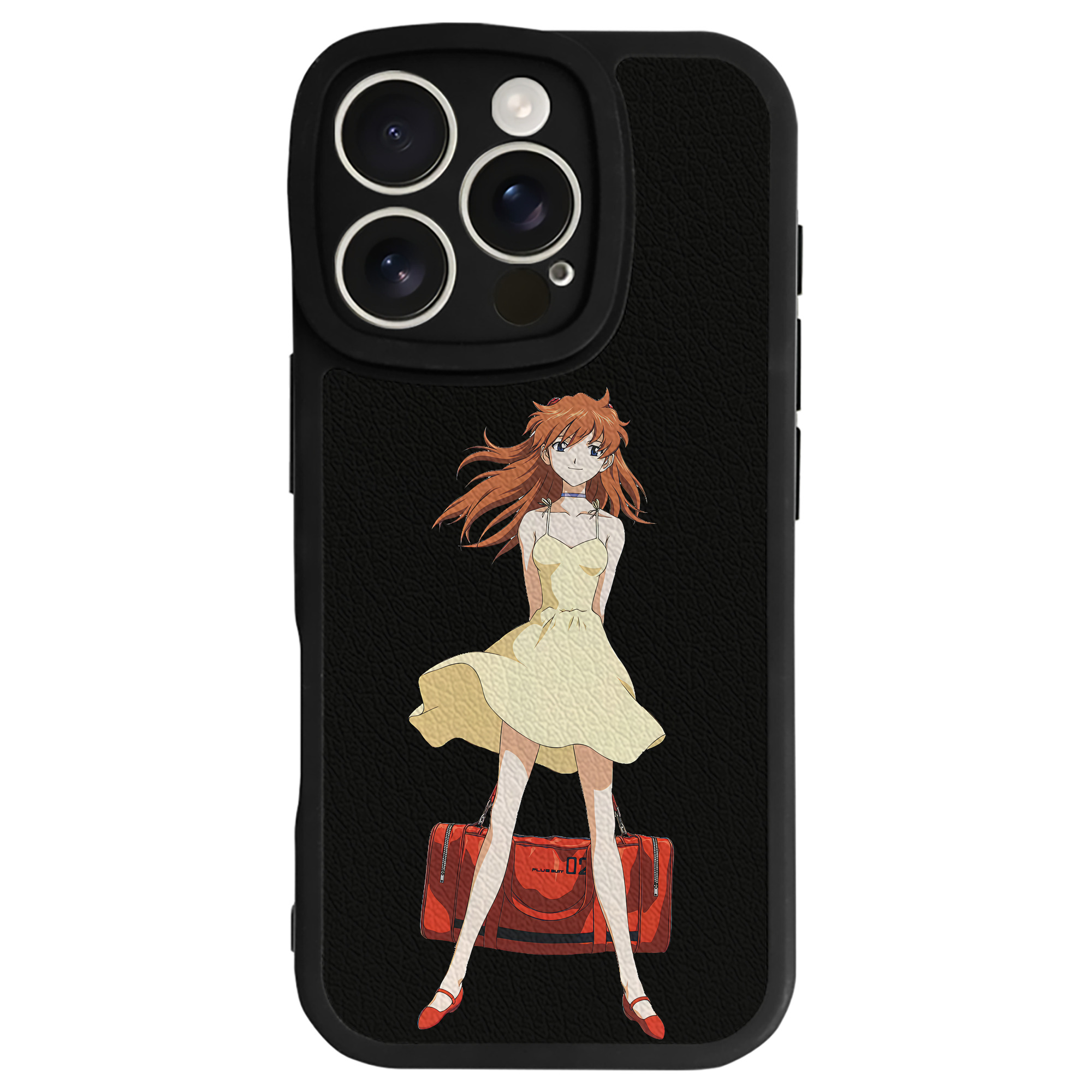 （画像用） EVA 新世紀エヴァンゲリオン 【iPhone 16シリーズ対応】シリコンスマホケース（レザー調） 材質：シリコン